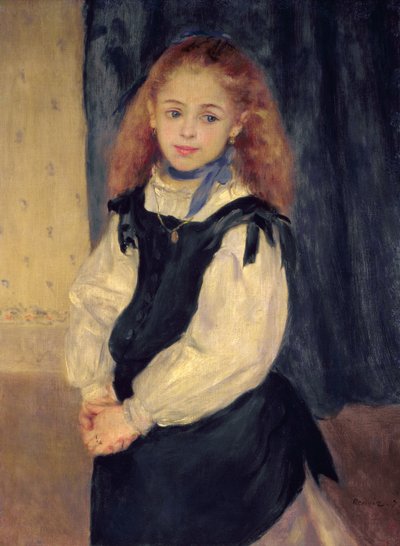 Portrait de Mademoiselle Legrand - Pierre Auguste Renoir